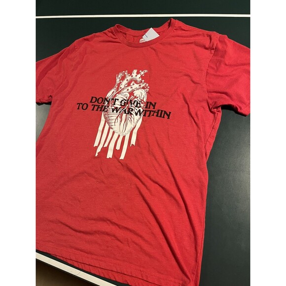 The Lift Box Heart War Within Weightlifting T-Shirt Tee XL Fitness Training - Picture 2 of 6